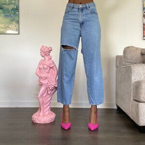 Levi Women's Cropped Balloon Jeans